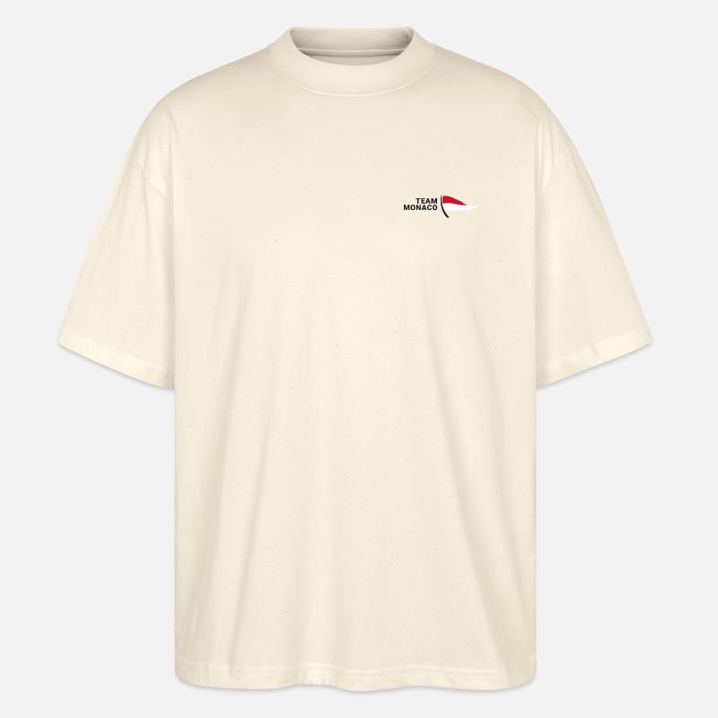 Team Monaco - Stanley/Stella Oversized Unisex Bio T-Shirt Blaster 2.0 - Natur