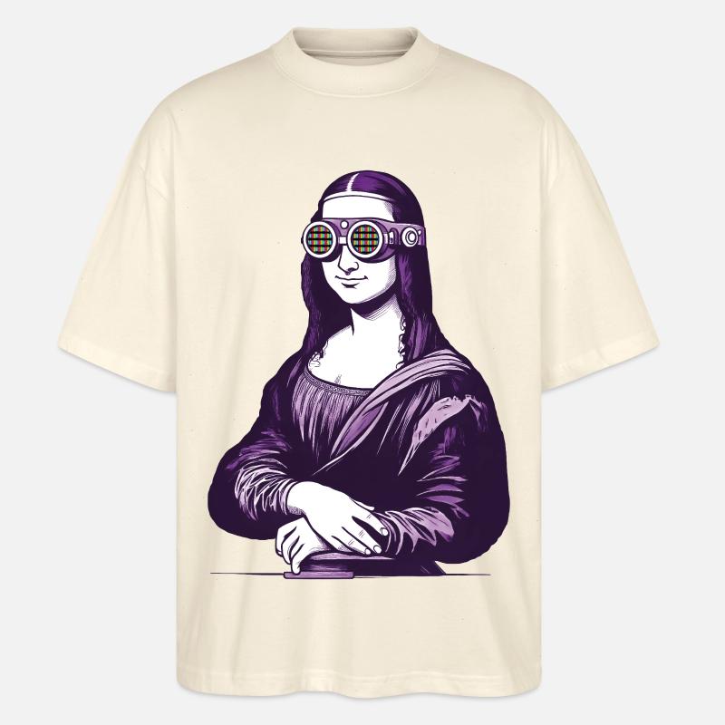 MONA iA – Geek & Sci-Fi - Stanley/Stella Oversized Unisex Bio T-Shirt Blaster 2.0 - Natur