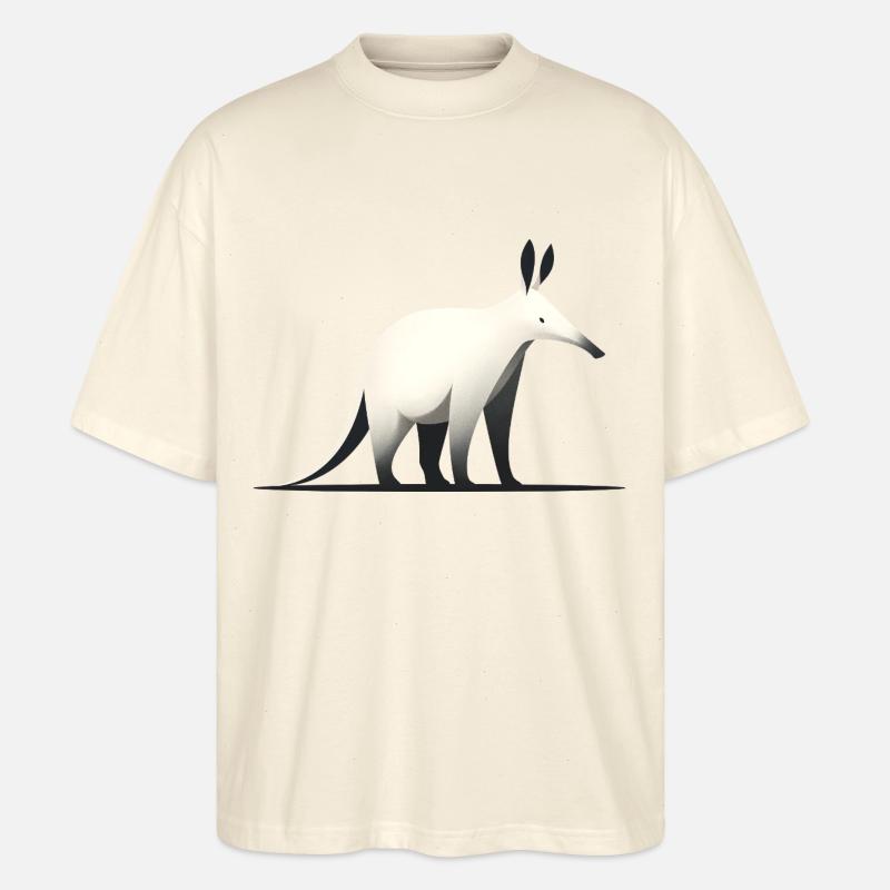 Oryctérope - T-shirt bio Blaster 2.0 coupe oversize Stanley/Stella Unisexe - écru doux