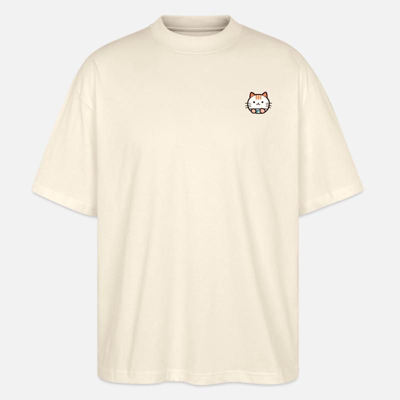 Kittycat - Stanley/Stella Oversized Unisex Bio T-Shirt Blaster 2.0 - Natur