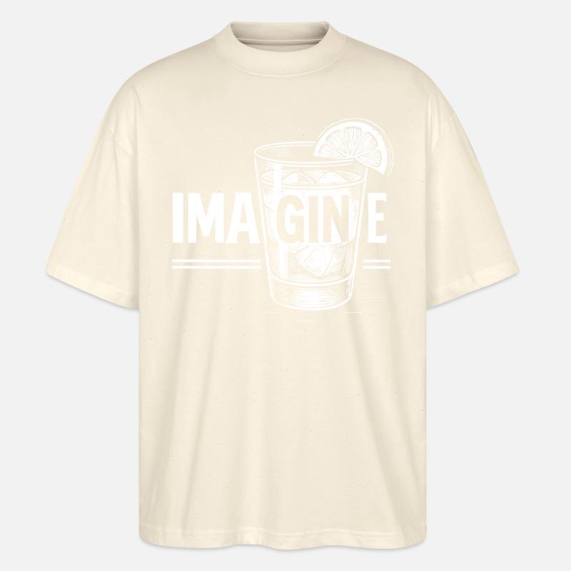 Imagine: Perfect gift idea! - Stanley/Stella Oversized Unisex Organic T-shirt Blaster 2.0 - soft Ecru