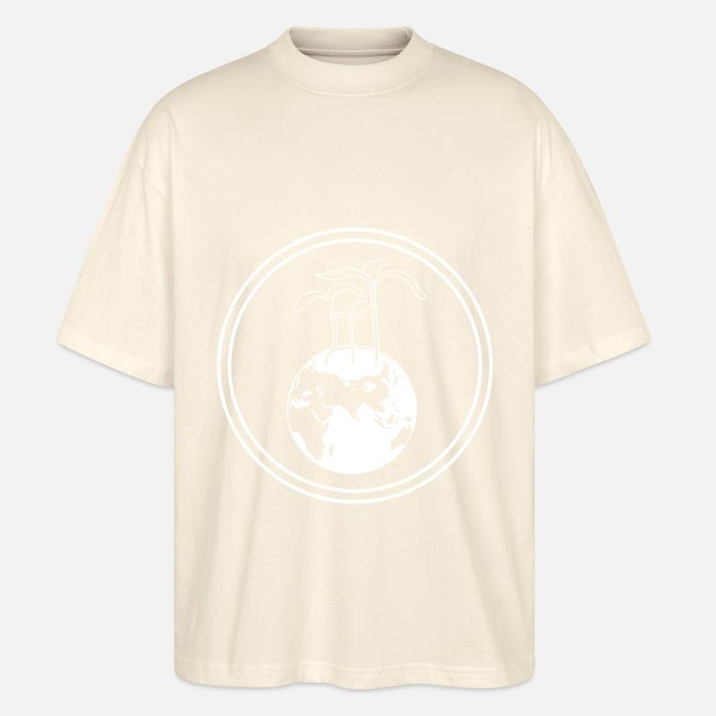 Planet Erde - Stanley/Stella Oversized Unisex Bio T-Shirt Blaster 2.0 - Natur