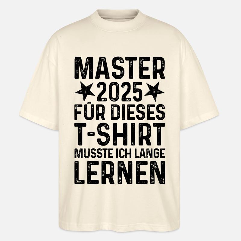 Master 2025 - Stanley/Stella Oversized Unisex Bio T-Shirt Blaster 2.0 - Natur