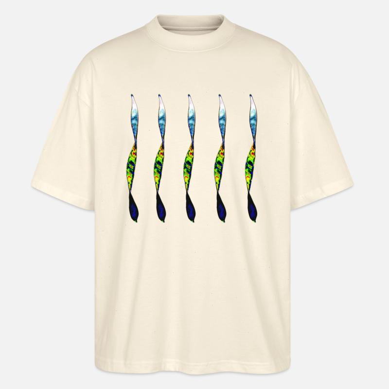 verdrilltes Paar - Stanley/Stella Oversized Unisex Bio T-Shirt Blaster 2.0 - Natur
