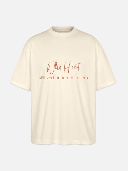Silent Strength - Wild Heart Edition - Stanley/Stella Oversized Unisex Organic T-shirt Blaster 2.0 - soft Ecru