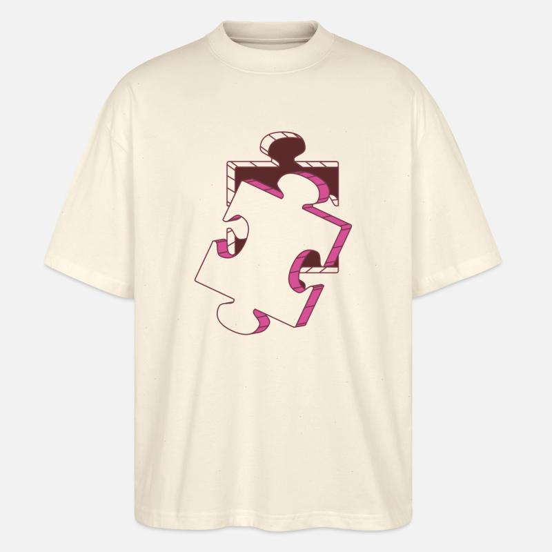VOLLSTÄNDIG - Stanley/Stella Oversized Unisex Bio T-Shirt Blaster 2.0 - Natur