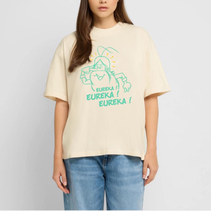 Hello Maestro Eureka Eureka Eureka T-shirt bio Blaster 2.0 coupe oversize Stanley/Stella Unisexe