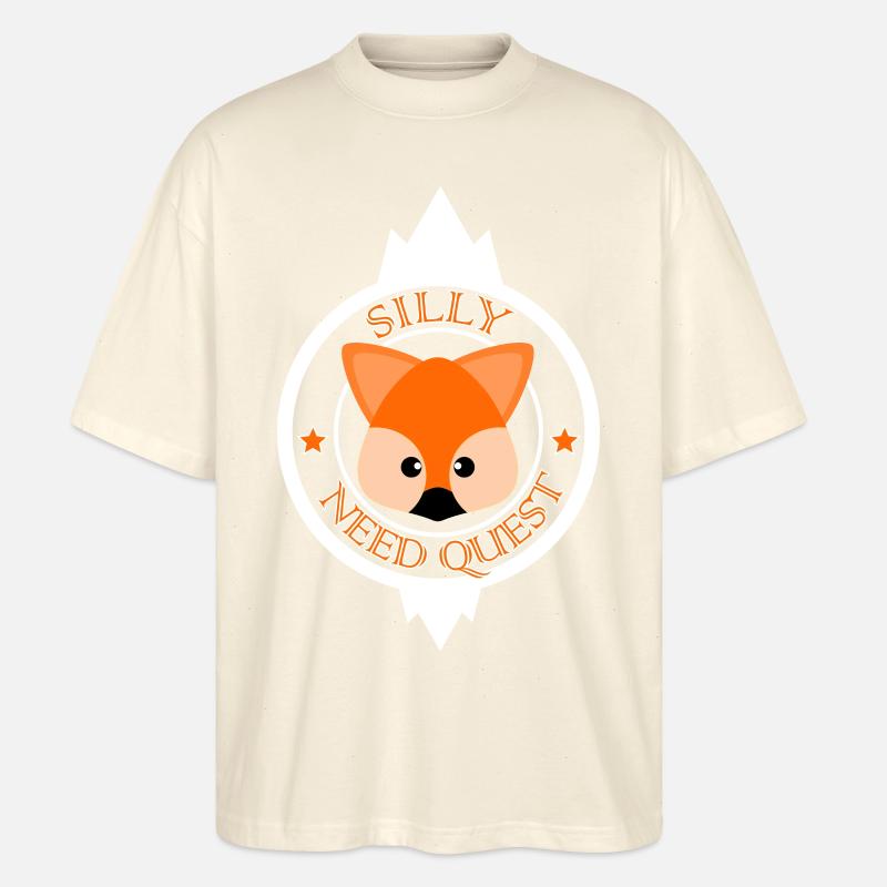 Fuchs - Stanley/Stella Oversized Unisex Bio T-Shirt Blaster 2.0 - Natur