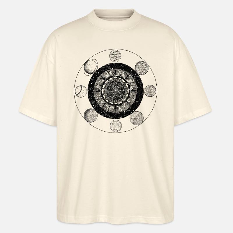 Modèle 6 - T-shirt bio Blaster 2.0 coupe oversize Stanley/Stella Unisexe - écru doux