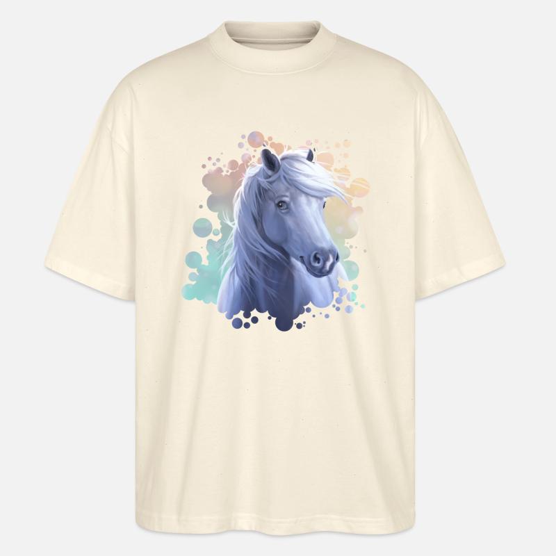 Source - T-shirt bio Blaster 2.0 coupe oversize Stanley/Stella Unisexe - écru doux