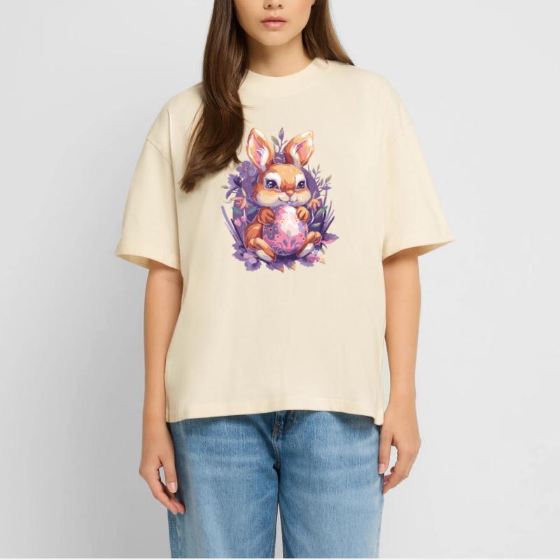 Easter Easter Egg Easter Bunny Stanley/Stella Oversized Unisex Organic T-shirt Blaster 2.0