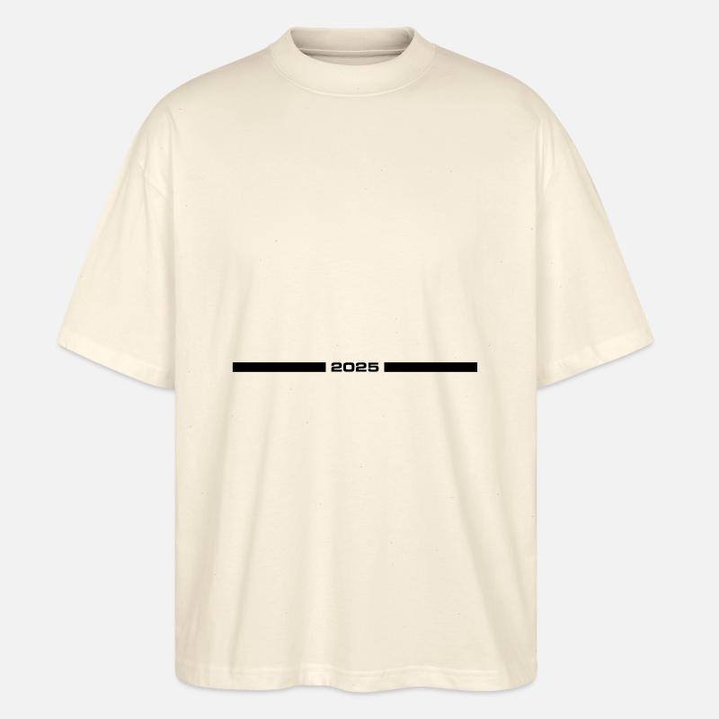 2025 Strich - Stanley/Stella Oversized Unisex Bio T-Shirt Blaster 2.0 - Natur