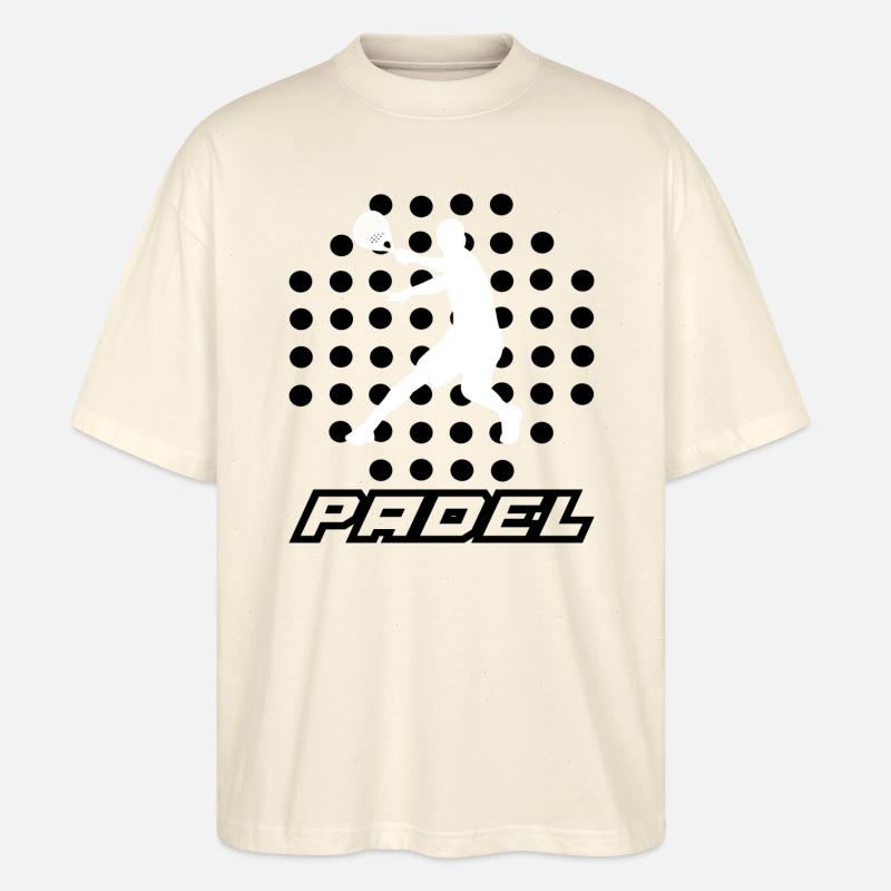 PADEL - Stanley/Stella Oversized Unisex Bio T-Shirt Blaster 2.0 - Natur