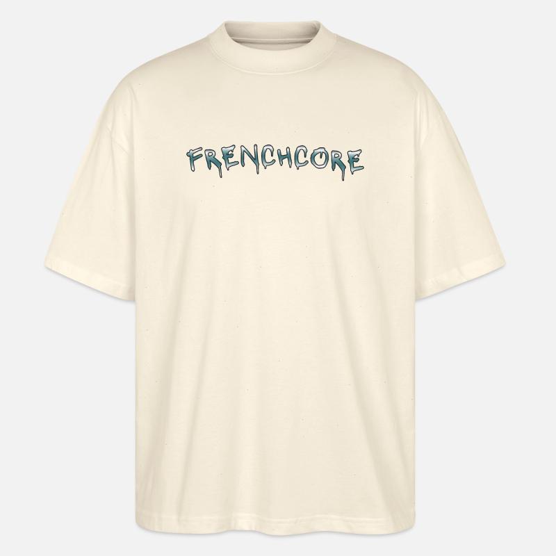 Französischcore - Stanley/Stella Oversized Unisex Bio T-Shirt Blaster 2.0 - Natur