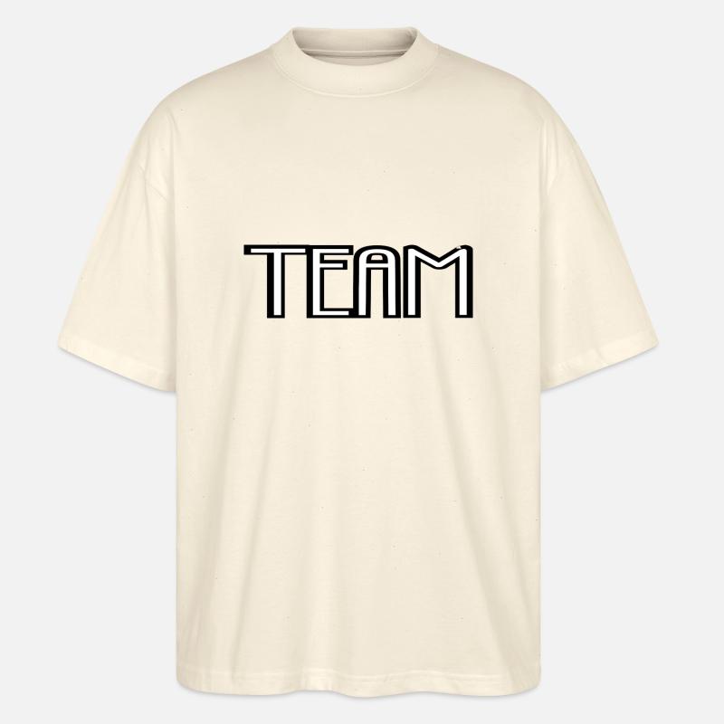 Team - Stanley/Stella Oversized Unisex Bio T-Shirt Blaster 2.0 - Natur