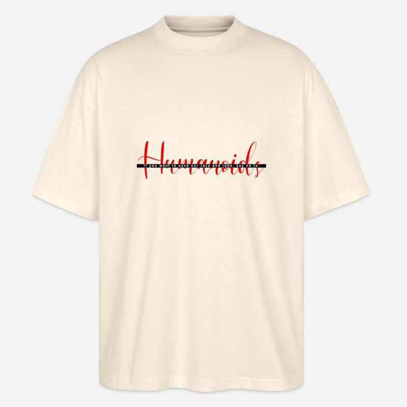 Humanoid - Stanley/Stella Oversized Unisex Bio T-Shirt Blaster 2.0 - Natur