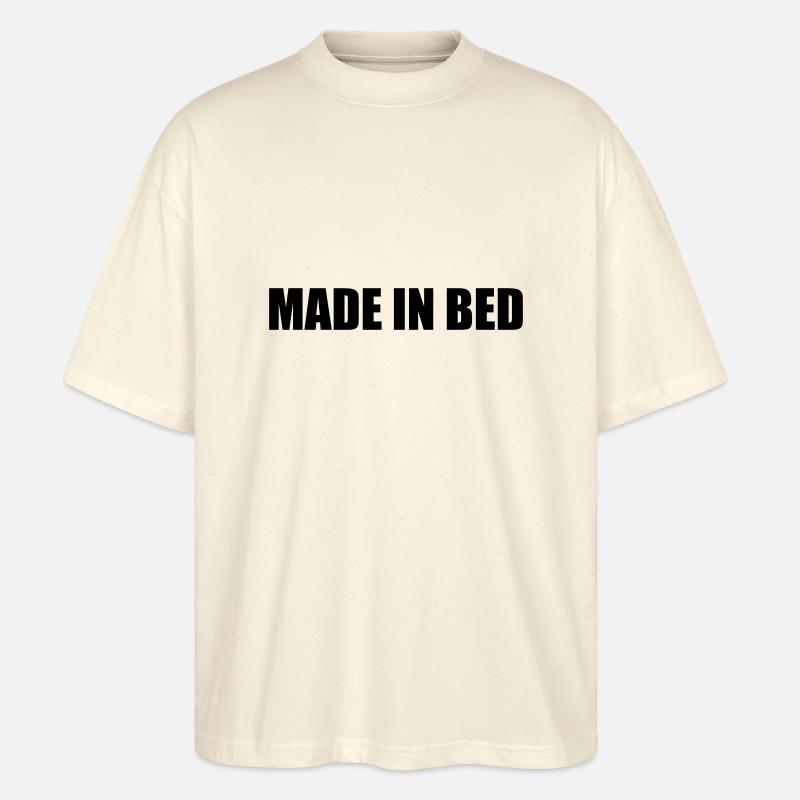 MADE IN BED - Stanley/Stella Oversized Unisex Bio T-Shirt Blaster 2.0 - Natur