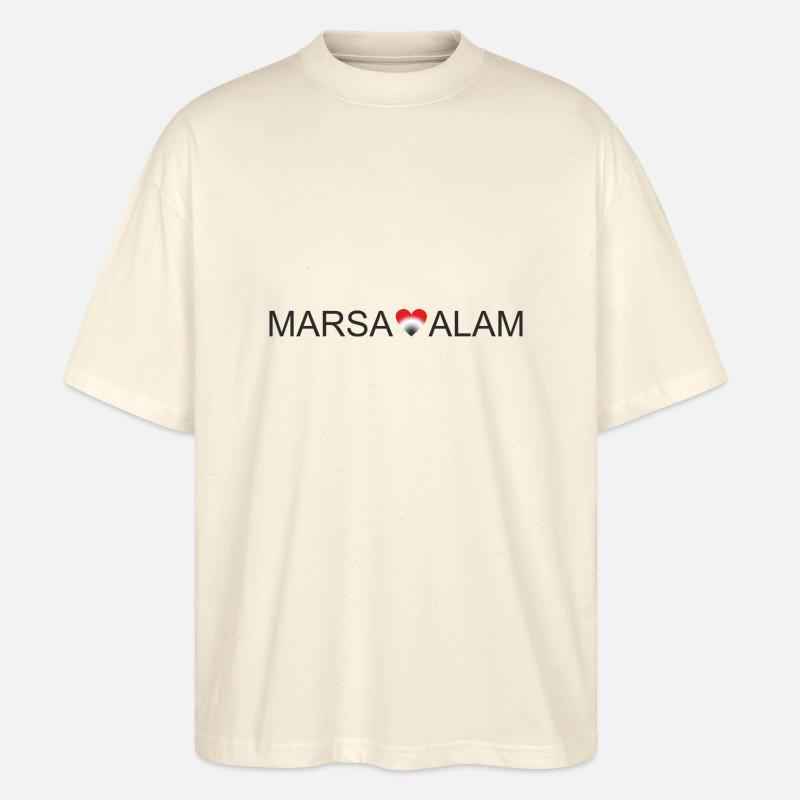 Marsa Alam - T-shirt bio Blaster 2.0 coupe oversize Stanley/Stella Unisexe - écru doux