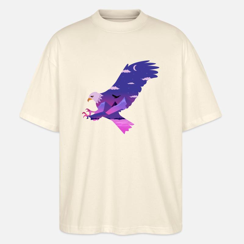 Adler - Stanley/Stella Oversized Unisex Bio T-Shirt Blaster 2.0 - Natur