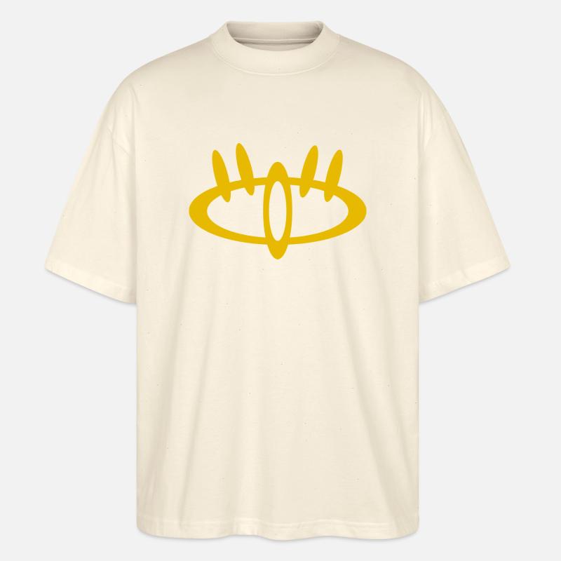 Muster N°2 - Stanley/Stella Oversized Unisex Bio T-Shirt Blaster 2.0 - Natur
