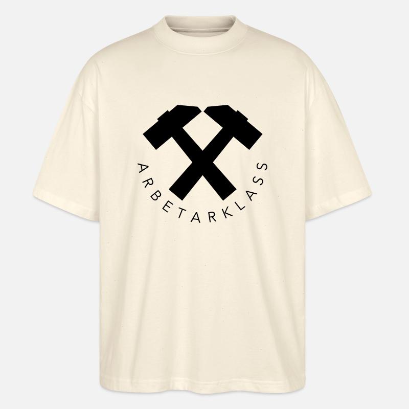 Working class - Stanley/Stella Oversized Unisex Organic T-shirt Blaster 2.0 - soft Ecru