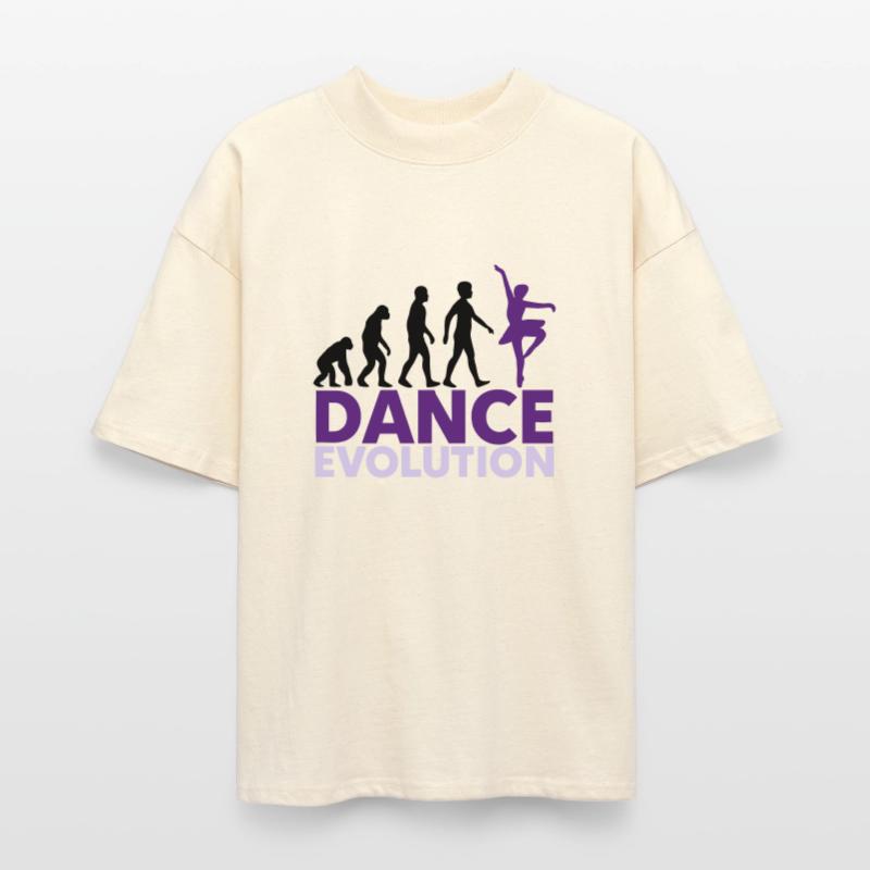 Dance Evolution Ballet Dancer Stanley/Stella Oversized Unisex Organic T-shirt Blaster 2.0