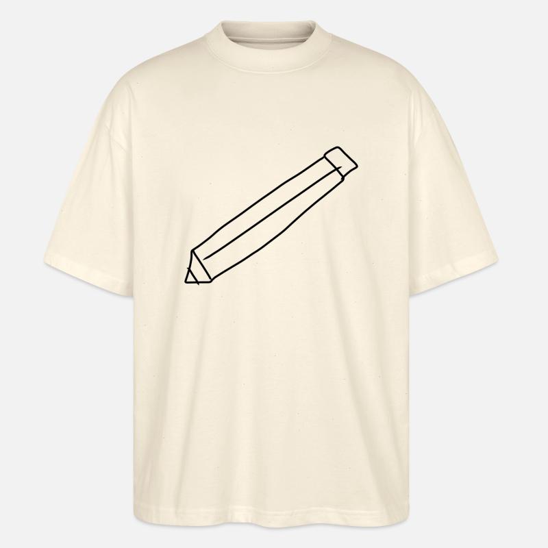 Stift Symbol zeichnen - Stanley/Stella Oversized Unisex Bio T-Shirt Blaster 2.0 - Natur