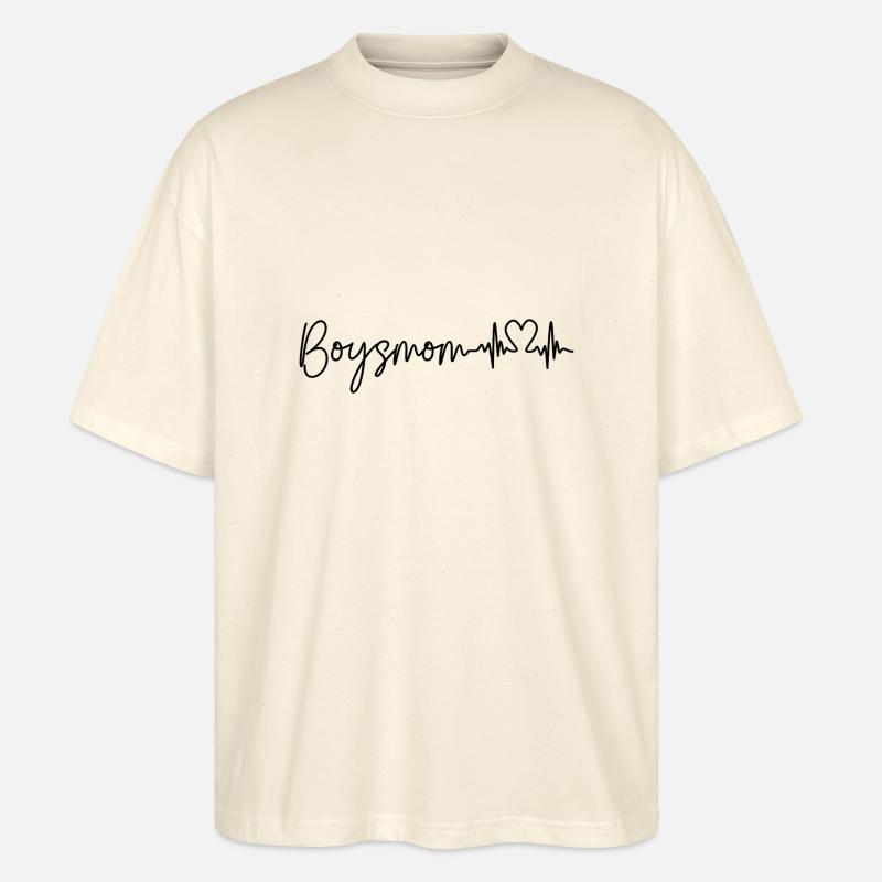 Boysmom. Geschenkidee - Stanley/Stella Oversized Unisex Bio T-Shirt Blaster 2.0 - Natur