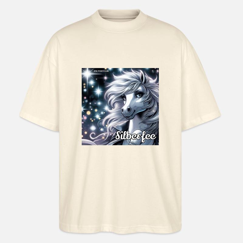 Silberfeenzauber - Stanley/Stella Oversized Unisex Bio T-Shirt Blaster 2.0 - Natur