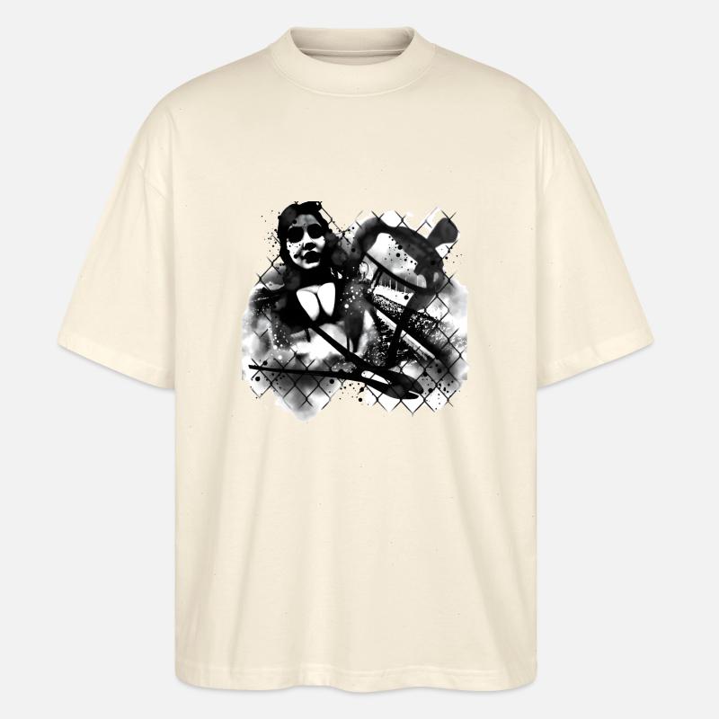 Mrs.Graffstyle Ⅳ - Stanley/Stella Oversized Unisex Bio T-Shirt Blaster 2.0 - Natur