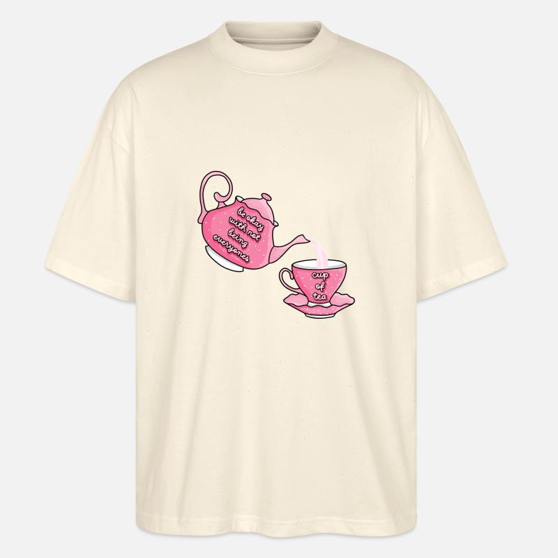 Sprüche Tee - Stanley/Stella Oversized Unisex Bio T-Shirt Blaster 2.0 - Natur