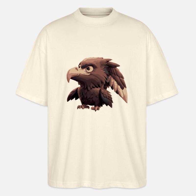Adler Comic - Stanley/Stella Oversized Unisex Bio T-Shirt Blaster 2.0 - Natur