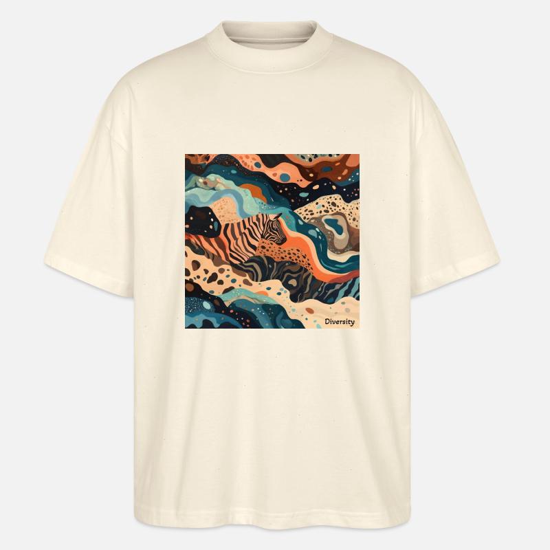 Diversity - Stanley/Stella Oversized Unisex Bio T-Shirt Blaster 2.0 - Natur