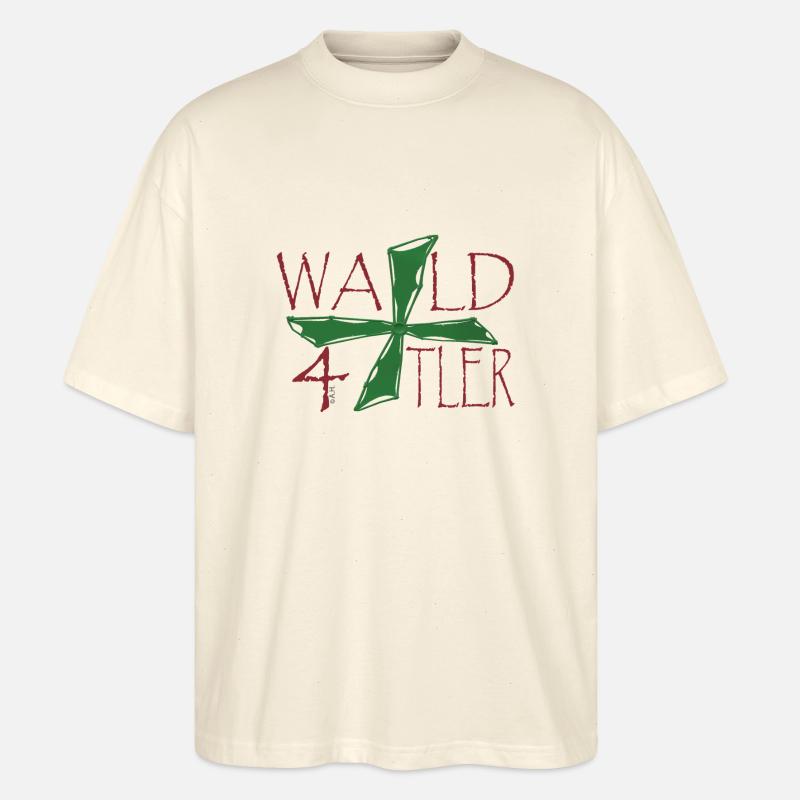 Waldviertler Kreuz - Stanley/Stella Oversized Unisex Bio T-Shirt Blaster 2.0 - Natur
