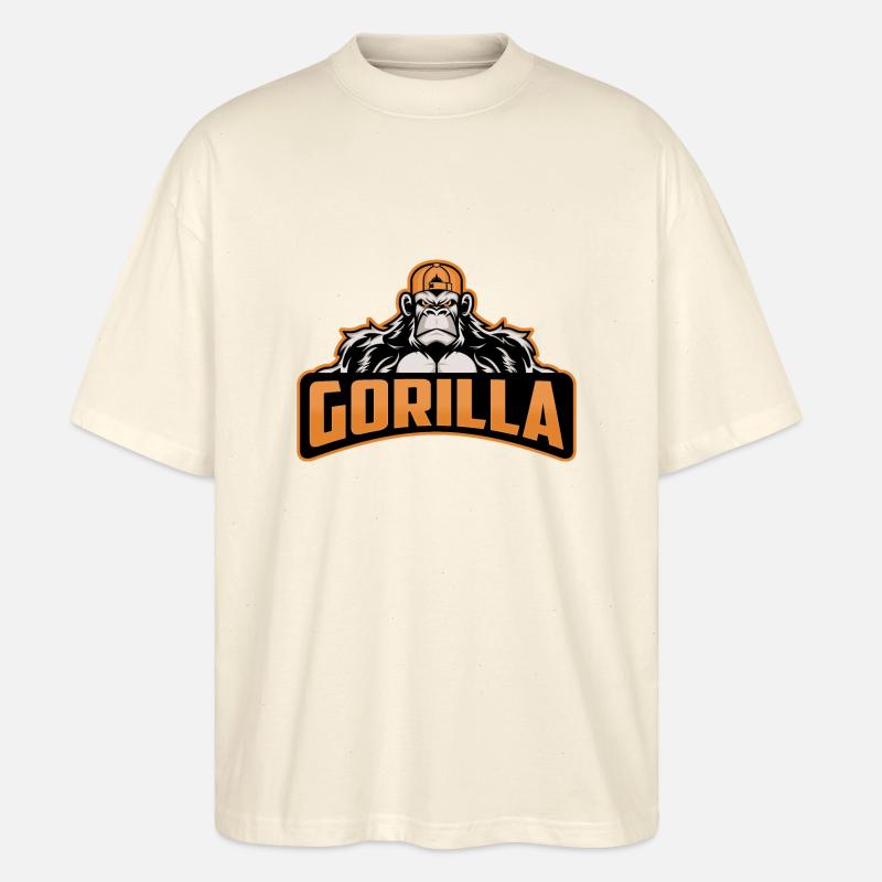 Gorilla - Stanley/Stella Oversized Unisex Bio T-Shirt Blaster 2.0 - Natur