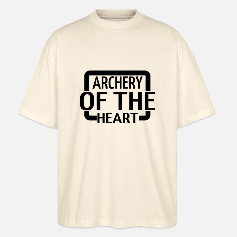 funny archery arrows archery techniques - Stanley/Stella Oversized Unisex Bio T-Shirt Blaster 2.0 - Natur