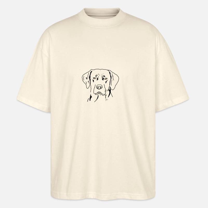 Labrador - Stanley/Stella Oversized Unisex Bio T-Shirt Blaster 2.0 - Natur