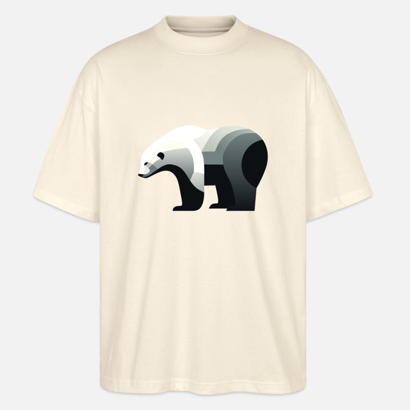 Eisbär - Stanley/Stella Oversized Unisex Bio T-Shirt Blaster 2.0 - Natur