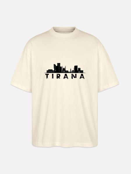 Tirana - Stanley/Stella Oversized Unisex Bio T-Shirt Blaster 2.0 - Natur