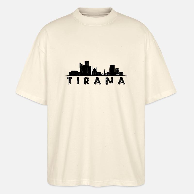 Tirana - Stanley/Stella Oversized Unisex Bio T-Shirt Blaster 2.0 - Natur