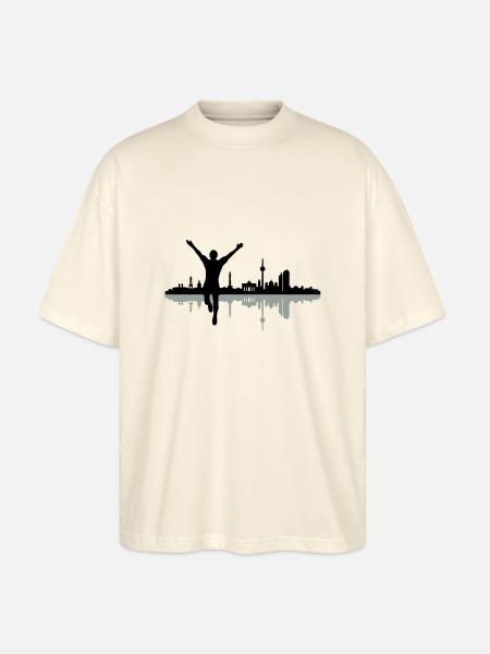 Berlin Jogger - Stanley/Stella Oversized Unisex Bio T-Shirt Blaster 2.0 - Natur