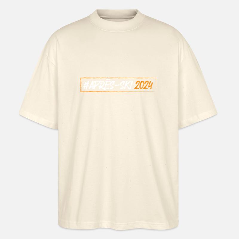 Apres Ski 2024 - Stanley/Stella Oversized Unisex Bio T-Shirt Blaster 2.0 - Natur