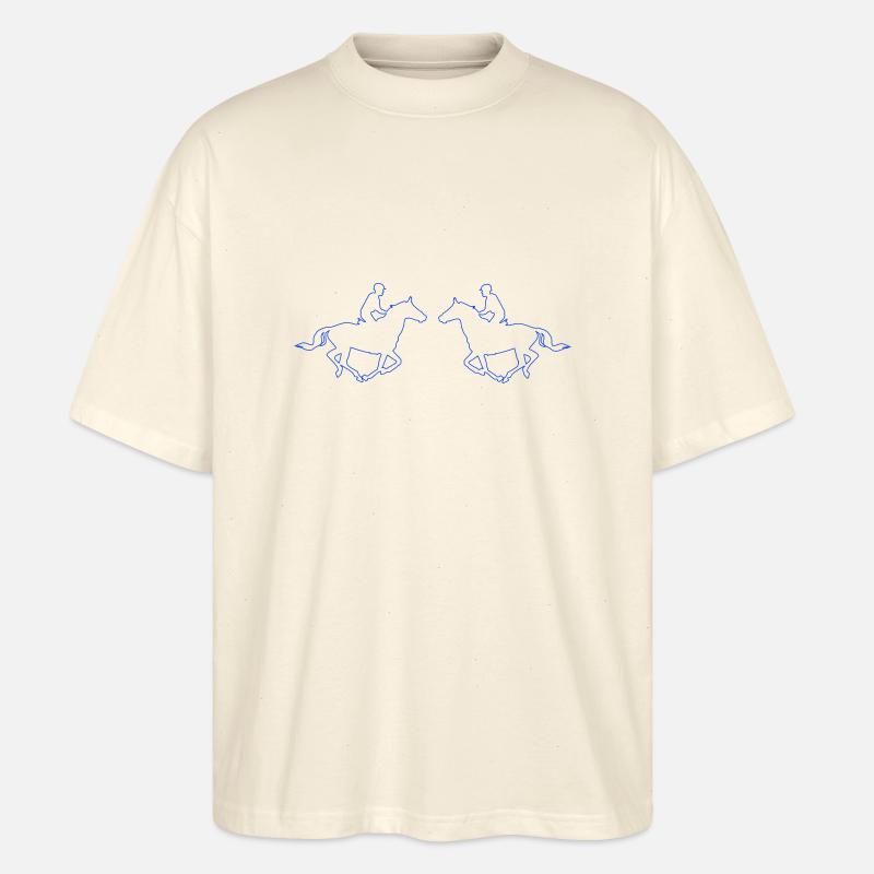 reiter 2 - Stanley/Stella Oversized Unisex Bio T-Shirt Blaster 2.0 - Natur