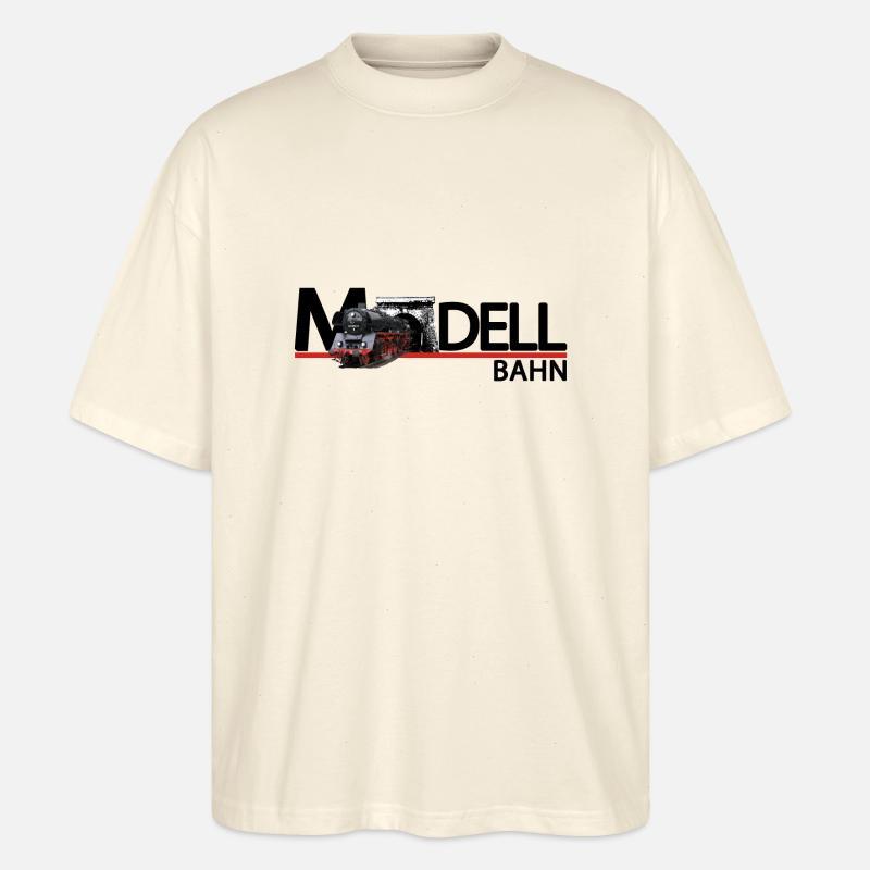 Modellbahn - Stanley/Stella Oversized Unisex Bio T-Shirt Blaster 2.0 - Natur