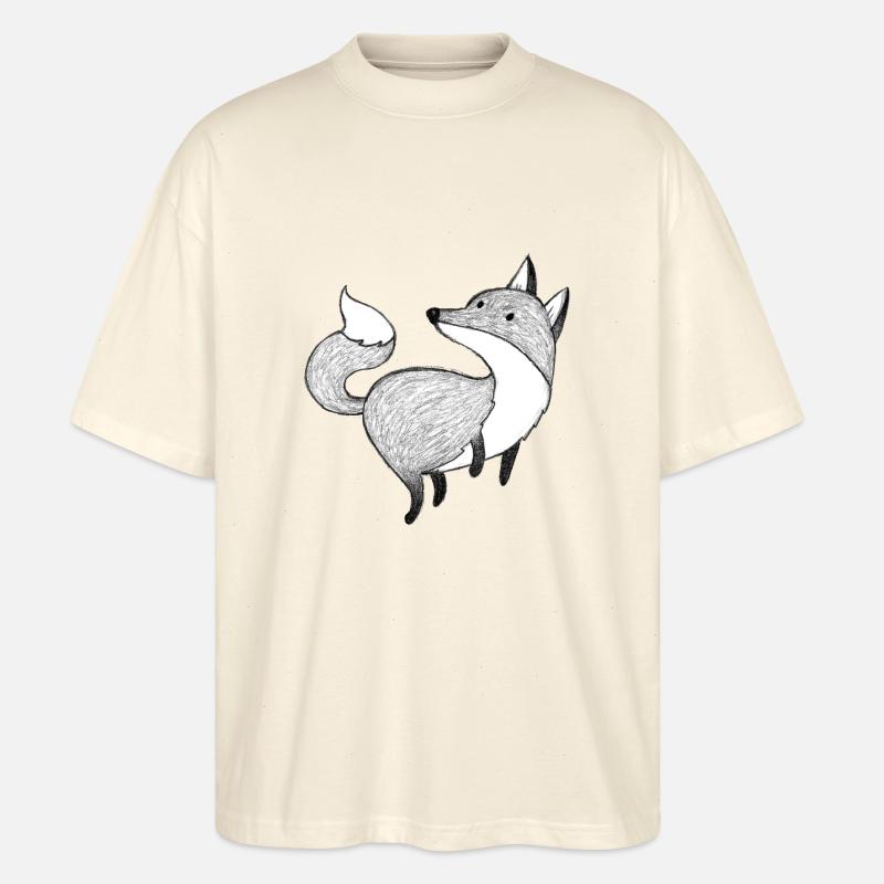 Fuchs - Stanley/Stella Oversized Unisex Bio T-Shirt Blaster 2.0 - Natur