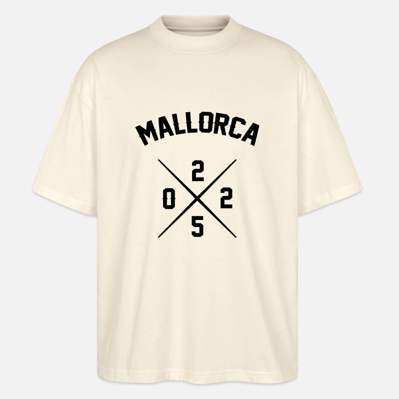 mallorca 2025 - Stanley/Stella Oversized Unisex Bio T-Shirt Blaster 2.0 - Natur