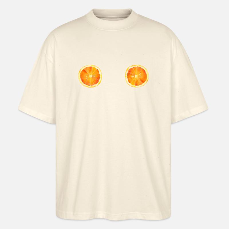 Two Oranges - Stanley/Stella Oversized Unisex Bio T-Shirt Blaster 2.0 - Natur