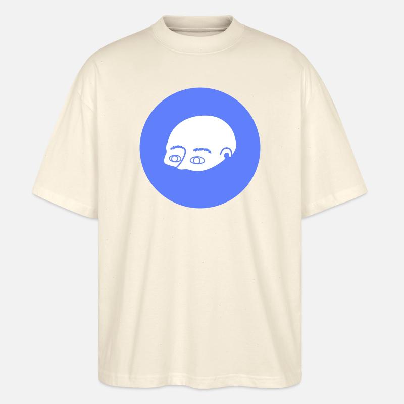 Kopflos // Headless - Stanley/Stella Oversized Unisex Organic T-shirt Blaster 2.0 - soft Ecru