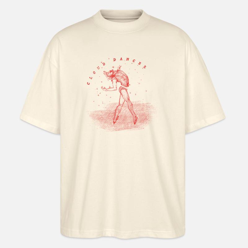 CloudDancer - Stanley/Stella Oversized Unisex Bio T-Shirt Blaster 2.0 - Natur
