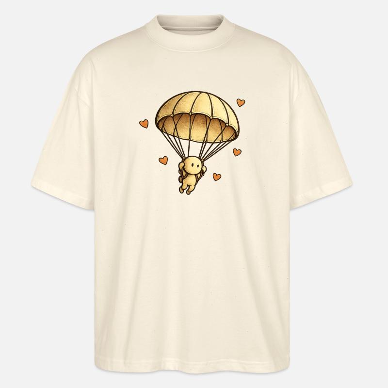 La Petite Pensée | Parachute - T-shirt bio Blaster 2.0 coupe oversize Stanley/Stella Unisexe - écru doux